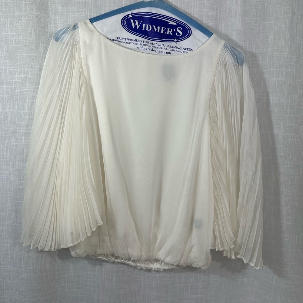 Women’s cream blouse top